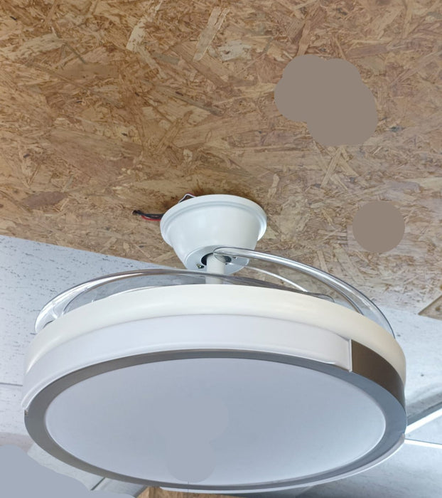 Ceiling Fan Light 42 inch Retractable blade